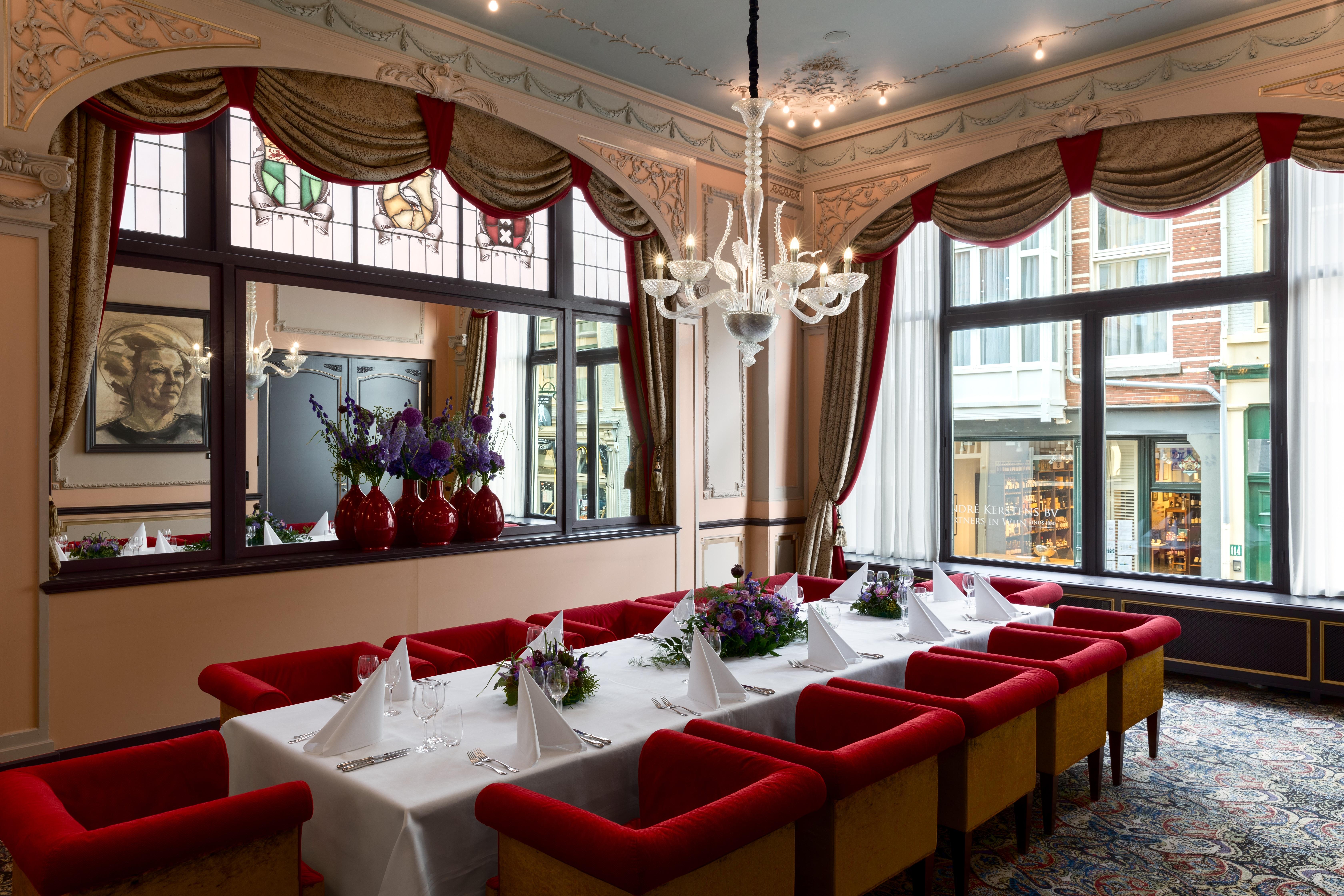 Hotel Des Indes The Hague Exterior photo The restaurant