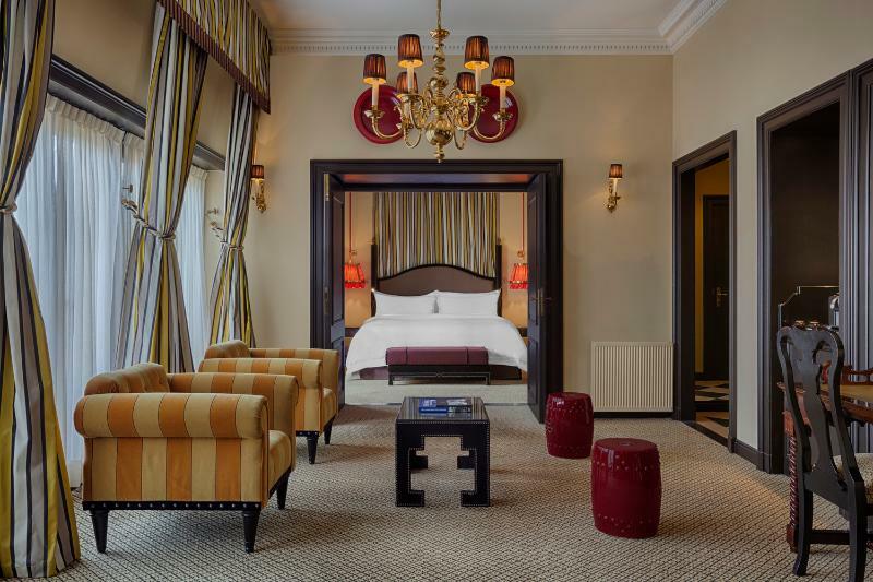 Hotel Des Indes The Hague Exterior photo A suite at the Mandarin Oriental, London